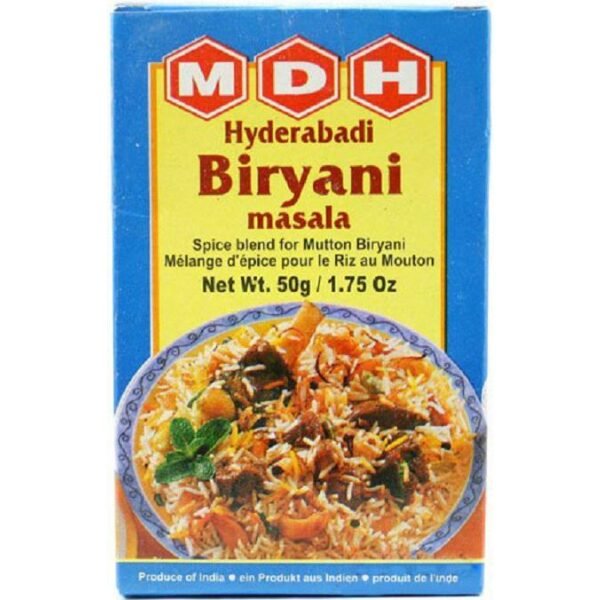 MDH Hyderabadi Biryani Masala 50 Grams (1.75 OZ)