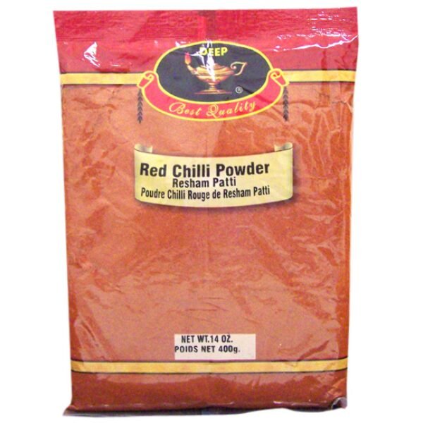 Deep Red Chilli Powder Resham Patti 14 OZ (400 Grams)