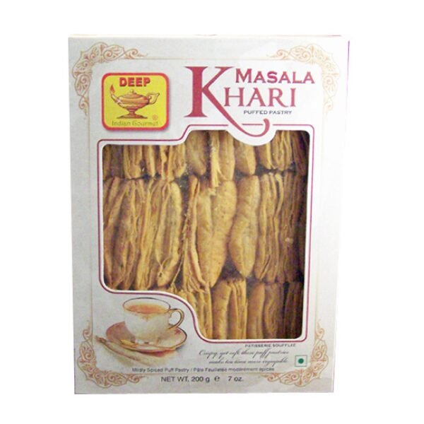 Deep Masala Khari Puffed Pastry 7 OZ (200 Grams)