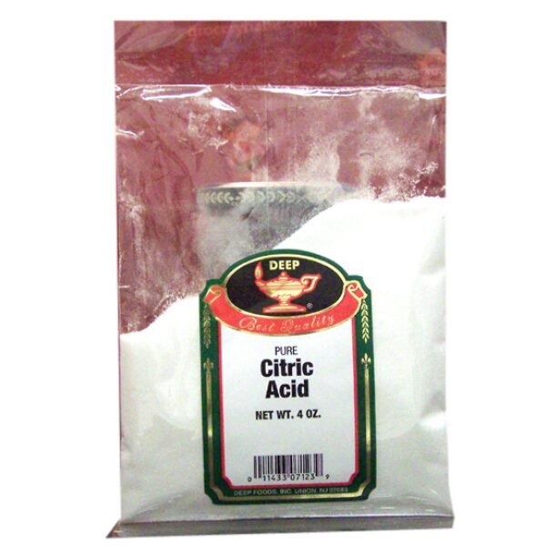 Deep Pure Citric Acid 4 OZ (113 Grams)