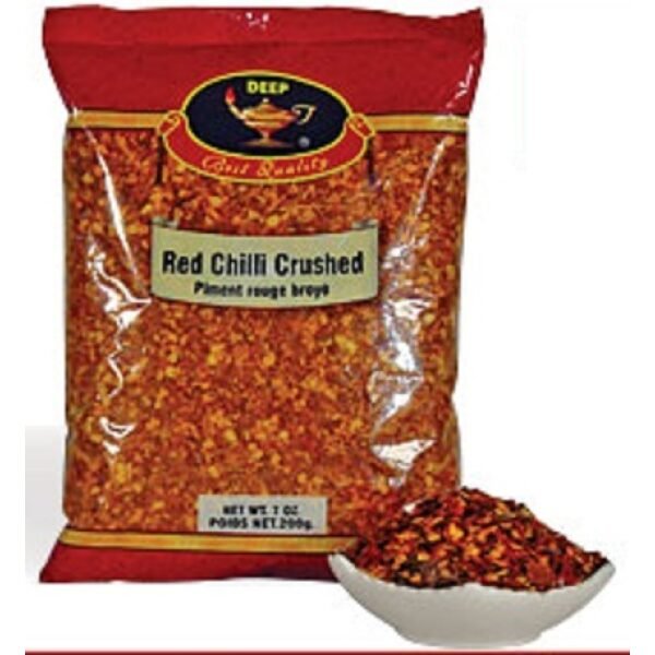 Deep Red Chilli Crushed 7 OZ (200 Grams)