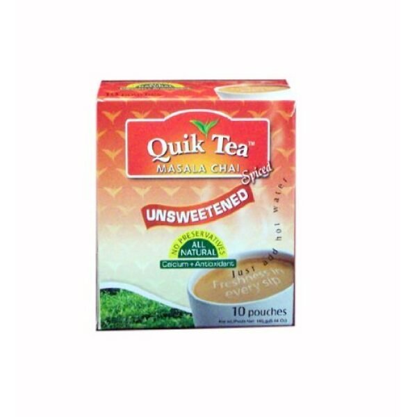 Quick Tea Masala Chai Unsweetened 5.64 OZ (160 Grams)