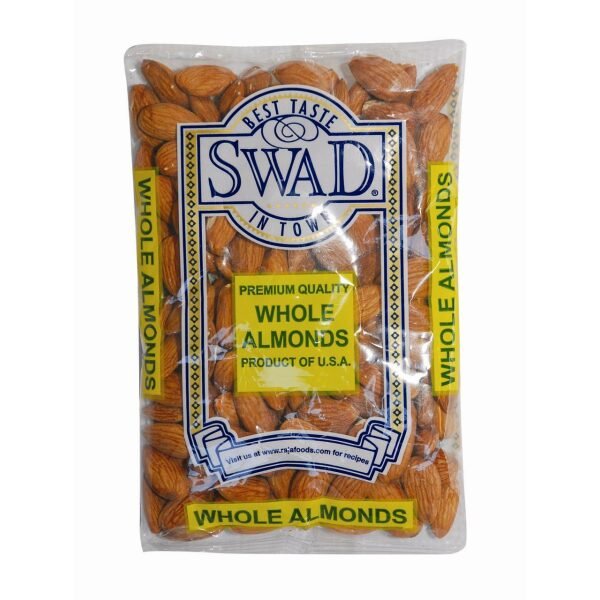 Swad Whole Almonds 14 OZ (397 Grams)