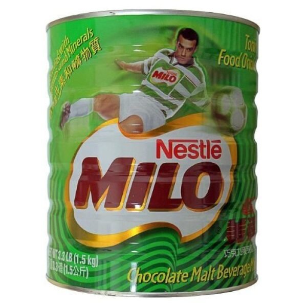 Nestle Milo Chocolate Beverage Mix Jumbo 3.3 Pound Can (1.5kg)