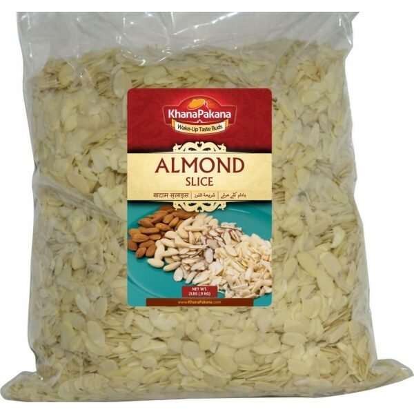 Almond Sliced 2LB Badam KhanaPakana Brand