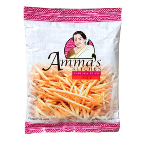 Amma's Kitchen Tapioca Stick Hot 7 OZ (200 Grams)