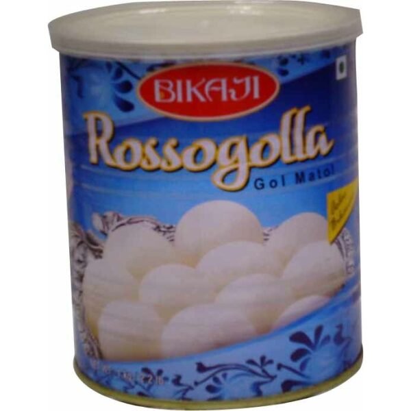 Bikaji Rossogolla Gol Matol 1 KG Grams (2.2 LB)