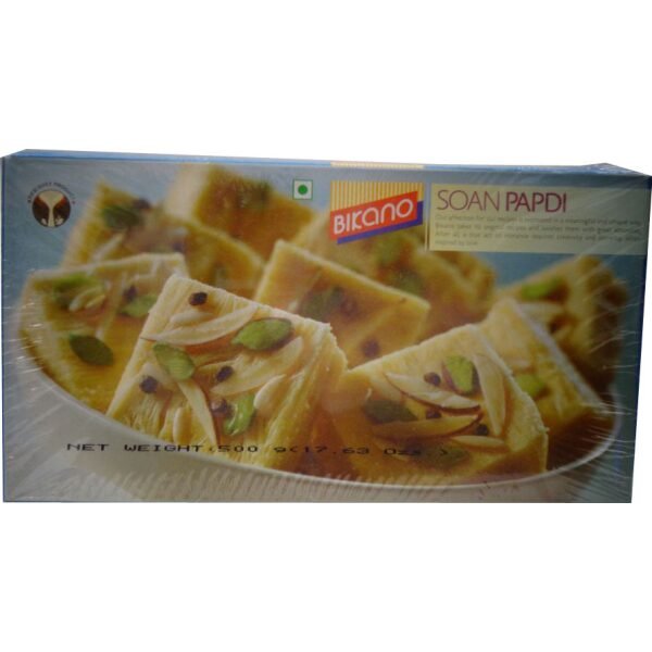 Bikano Soan Papdi 17.63 OZ (500 Grams)