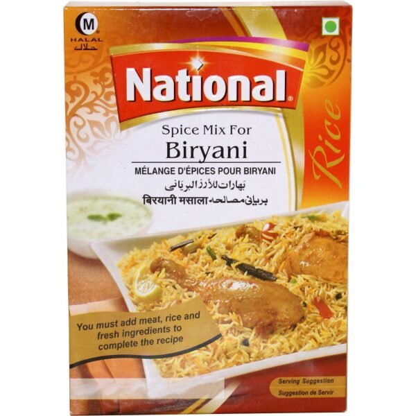 National Spice Mix For Biryani 100 Grams (3.5 OZ)