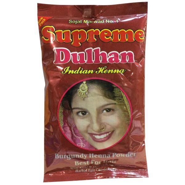 Supreme Herbal Henna Mehndi Burgundy 3.52 OZ (100 Grams)