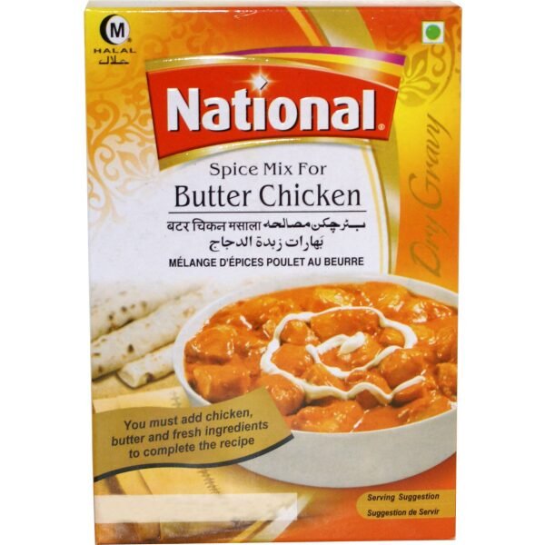 National Butter Chicken Spice Mix 100 Grams (3.5 OZ)