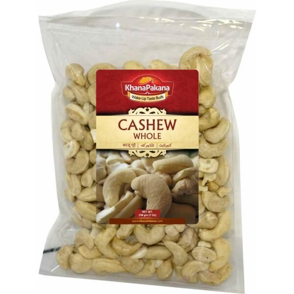 Cashew Whole Sabut Kaju 7OZ KhanaPakana Brand