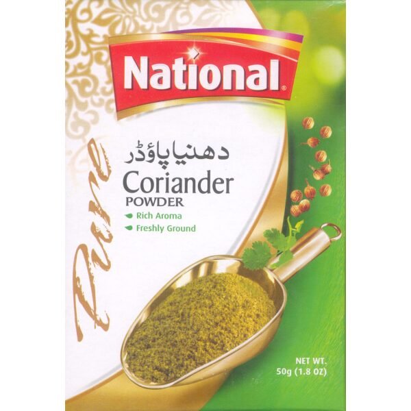 National Coriander Powder 50 Grams (1.8 OZ)