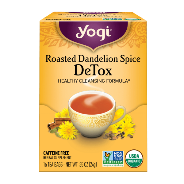 Yogi Roasted Dandelion Spice DeTox 16 Tea Bags