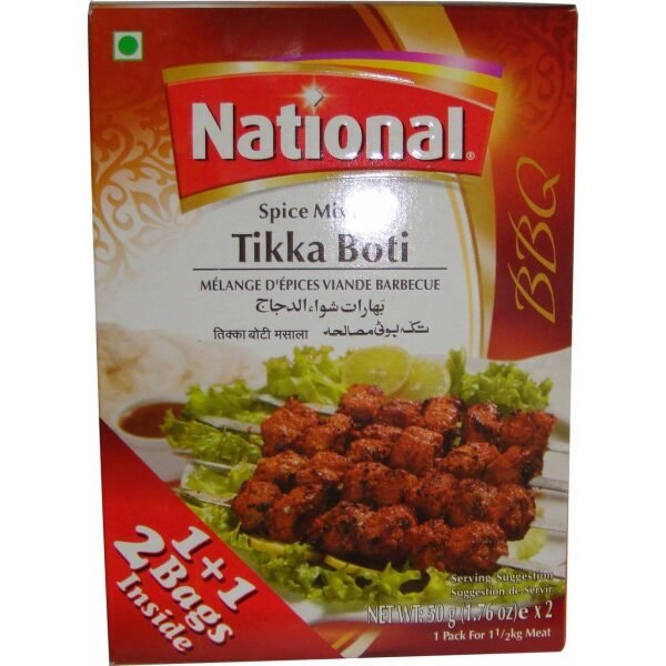 National Spice Mix Tikka Boti BBQ 50 Grams