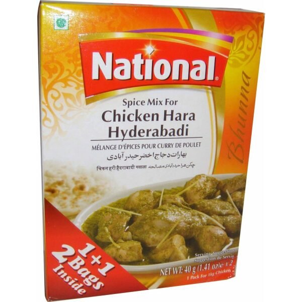 National Spice Mix Chicken Hara Hyderabadi Bhunna