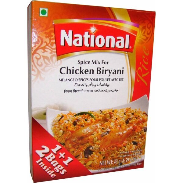 National Spice Mix For Chicken Biryani 90 Grams