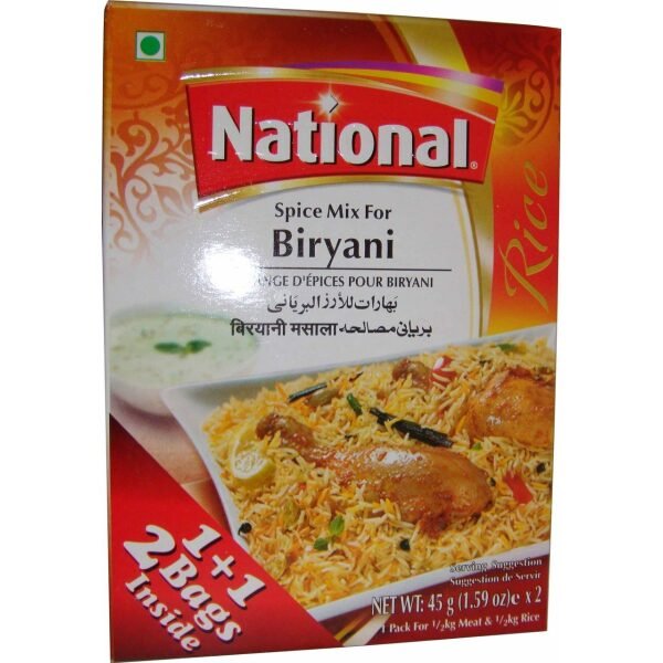 National Spice Mix for Biryani 90 Grams (3.18 OZ)