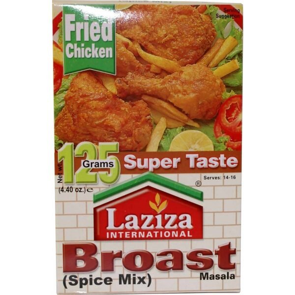 Laziza Broast Masala Spice Mix 125 Grams (4.40 OZ)