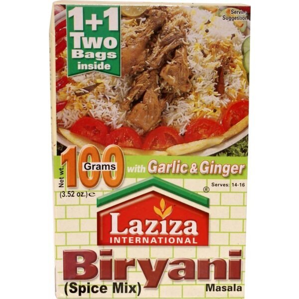 Laziza Biryani Masala Spice Mix 100 Grams