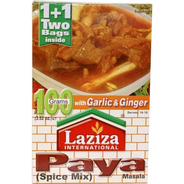 Laziza Paya Masala with Garlic & Ginger (Spice Mix) 100 Grams