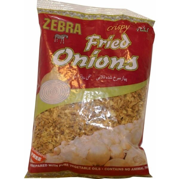 Zebra Fried Onions Crispy 14 OZ (400 Grams)