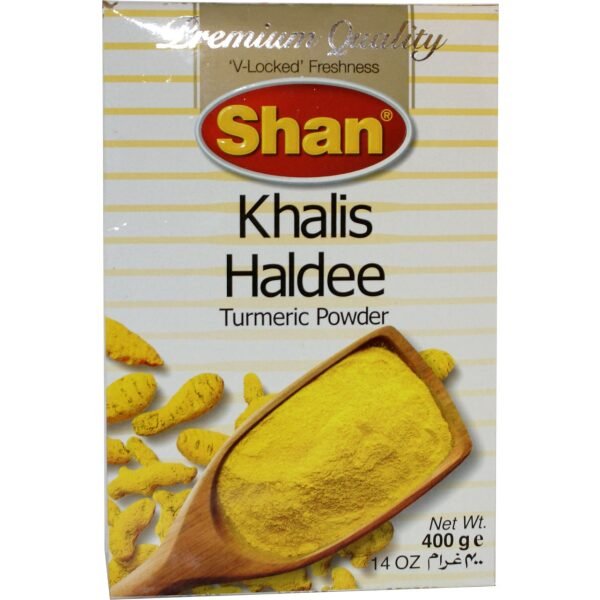 Shan Khalis Haldee Turmeric Powder 400 Grams (14 OZ)
