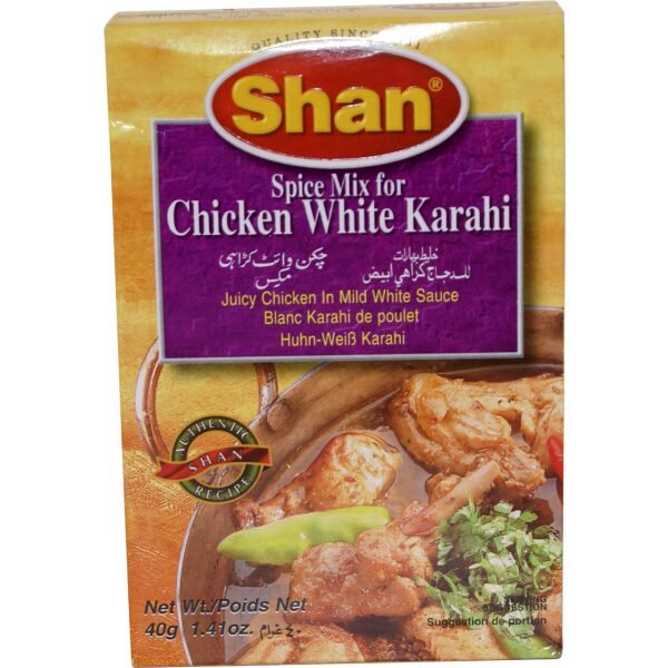 Shan Spice Mix For Chicken White Karahi