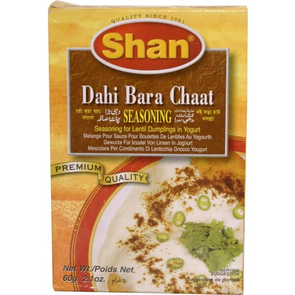 Shan Dahi Bara Chaat Seasoning 60 Grams (2.1 OZ)