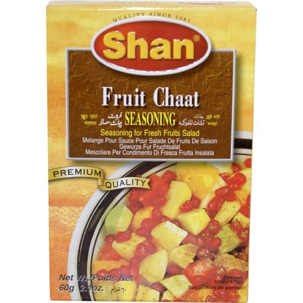 Shan Fruit Chaat Seasoning 60 Grams (2.1 OZ)