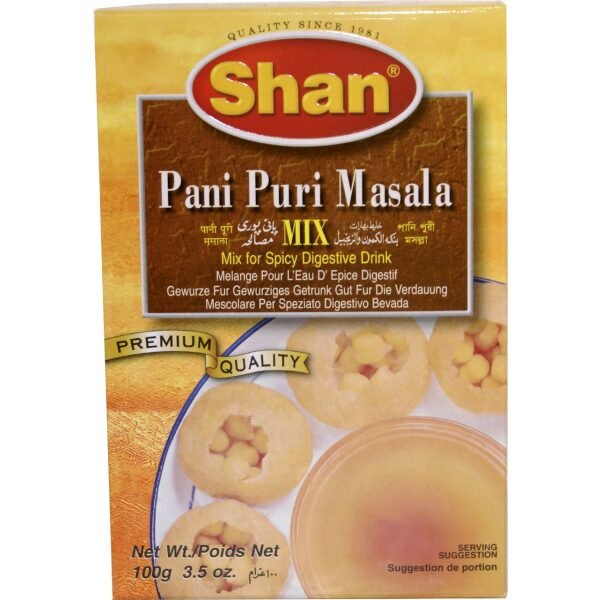 Shan Pani Puri Masala Mix (Mix For Spicy Degestive Drink) 100 Gm