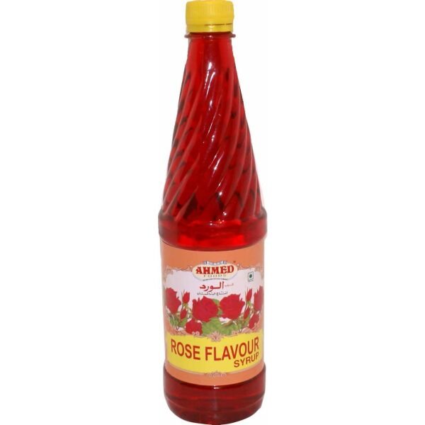 Ahmed Rose Flavour Syrup 750 Grams (25.36 FL OZ)