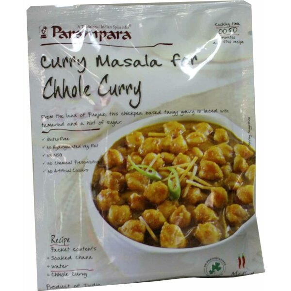 Parampara Curry Masala for Chhole Curry 80 Grams (2.8 Oz)