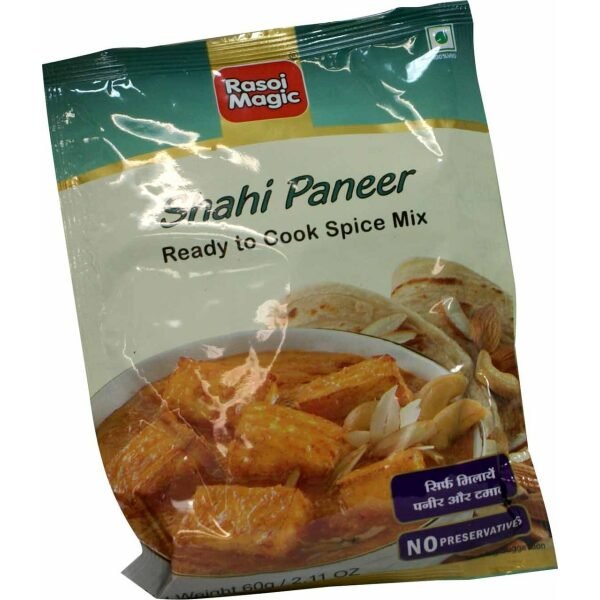 Rasoi Magic Shahi Paneer Ready to Cook Spice Mix 60 Grams (2.11 Oz)