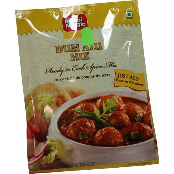 Rasoi Magic Dum Alu Mix Ready to Cook Spice Mix 50 Grams (1.76 OZ)