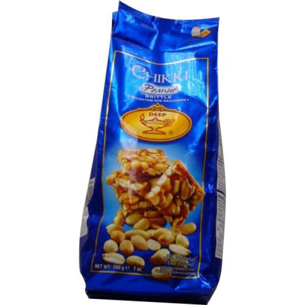 Deep Chikki Peanut Brittle 7 OZ (200 Grams)