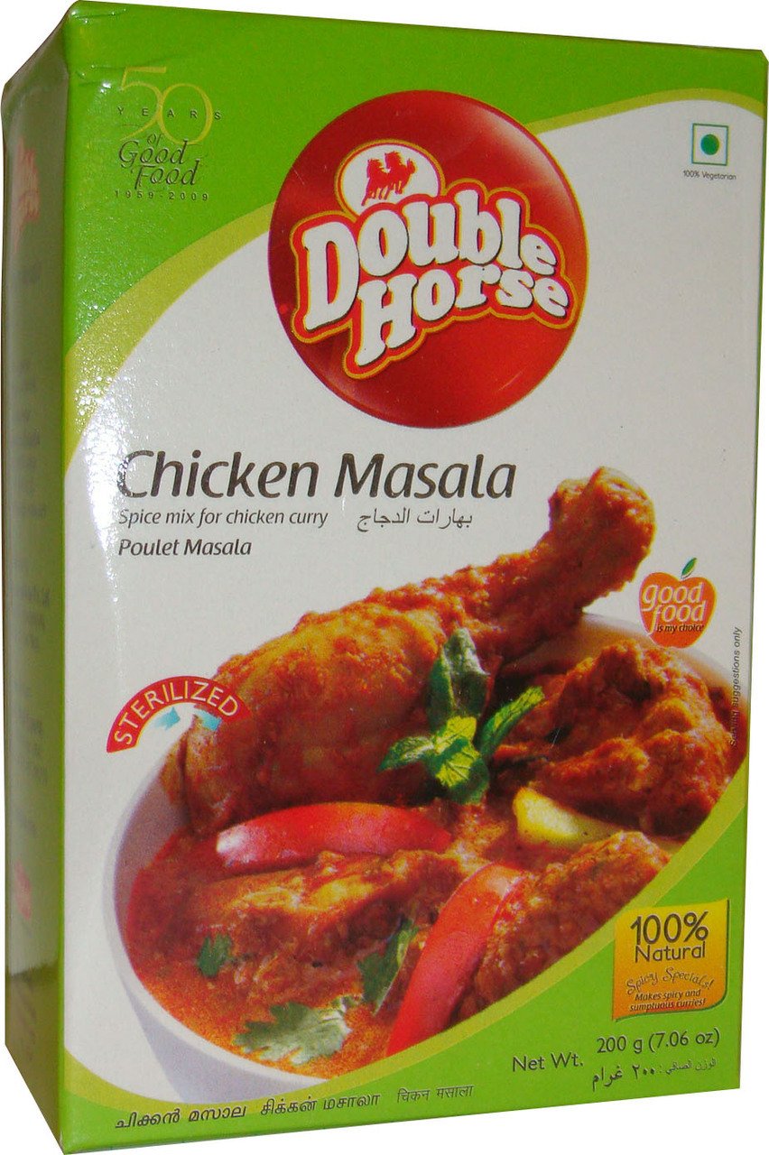 Double Horse Chicken Masala Spice Mix For Chicken Curry 200 Gm