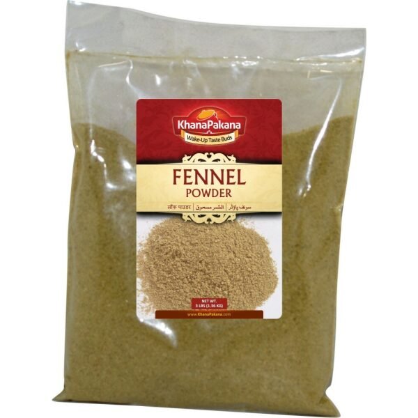 Fennel Powder Sonf Powder 3LB KhanaPakana Brand