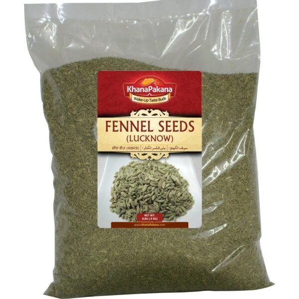 Fennel Seeds Indian Lukhnow Saunf Lukhnow KhanaPakana Brand 2 LBS