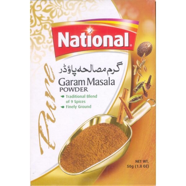 National Garam Masala Powder 50 Grams (1.8 OZ)