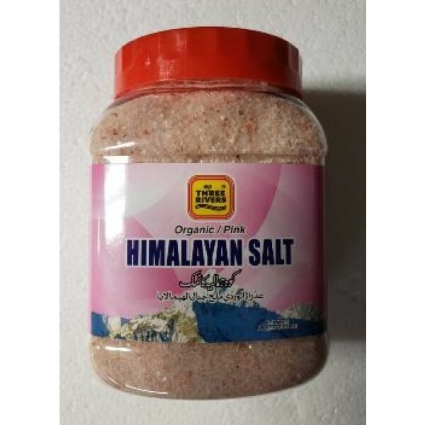 Three Rivers Organic Pink Himalayan Salt 600 Grams