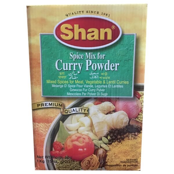Shan Curry Powder Masala 1000GM 1KG 35 OZ