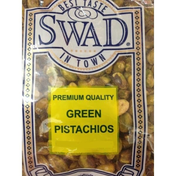 Swad Premium Quality Green Pistachios 7 OZ (200 Grams)