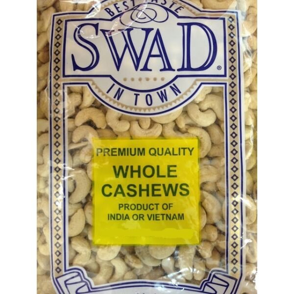 Swad Whole Cashews 28 OZ (794 Grams)