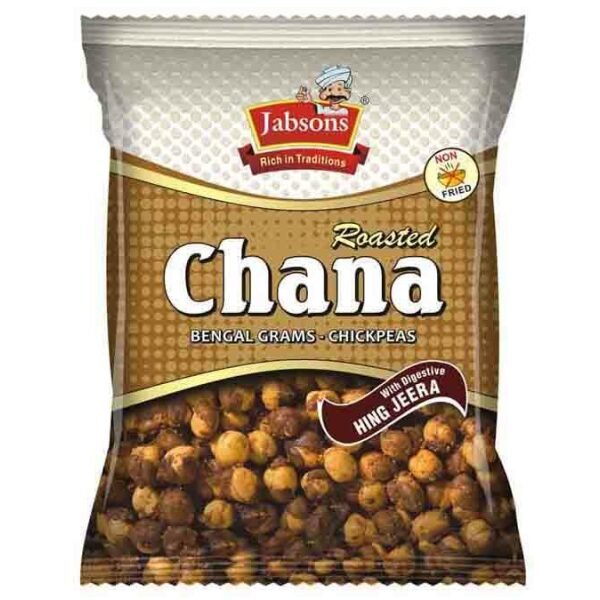 Jabsons Hing Jeera Chana (Roasted) 150 Grams (5.29 OZ)