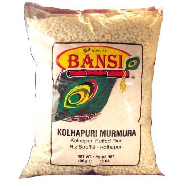 Bansi Kolhapuri Murmura (Kolhapuri Puffed Rice) 14 OZ (400 Grams)