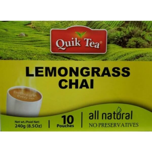 Quik Tea Lemongrass Chai 10 Pouches