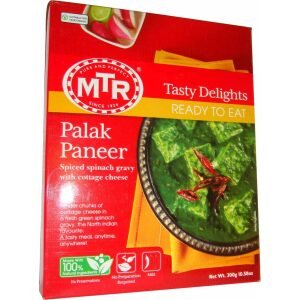 MTR Palak Paneer Spiced Spinach Gravy with Cottage Cheese 300 Grams