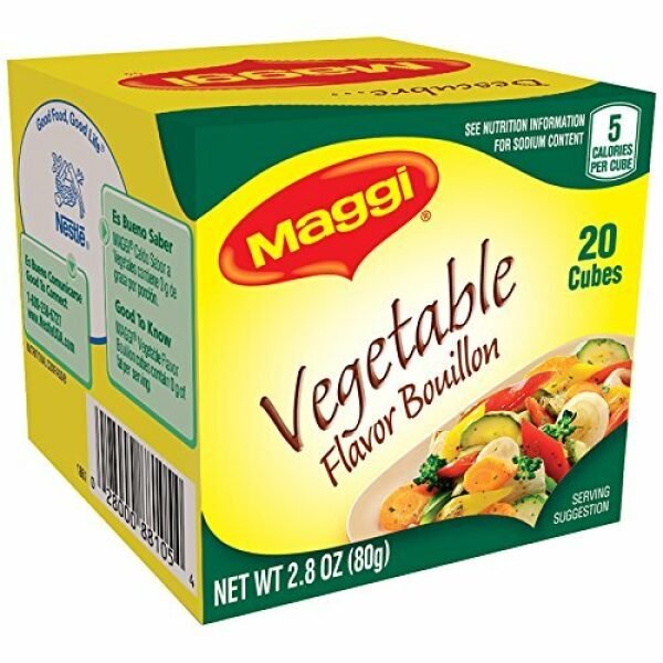 Maggi Vegetable Bouillon 20 Cubes 80GM