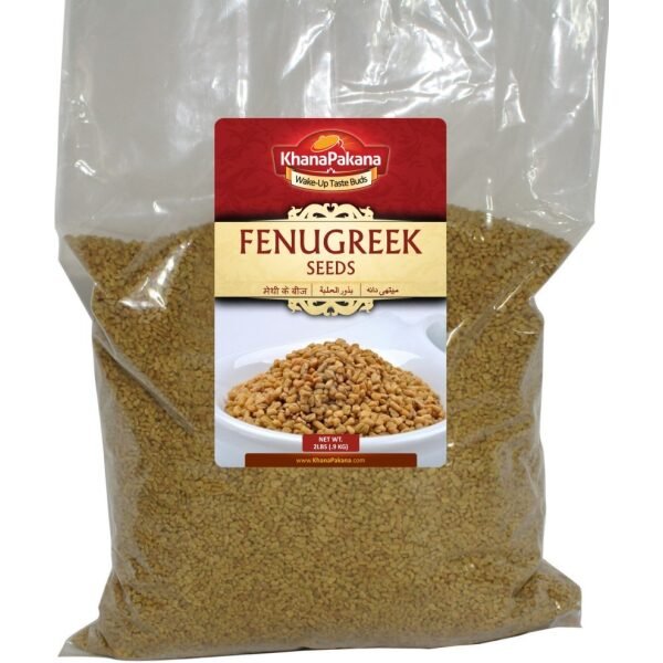 Fenugreek Seeds Methi Seeds or Methi Dana 14OZ KhanaPakana Brand